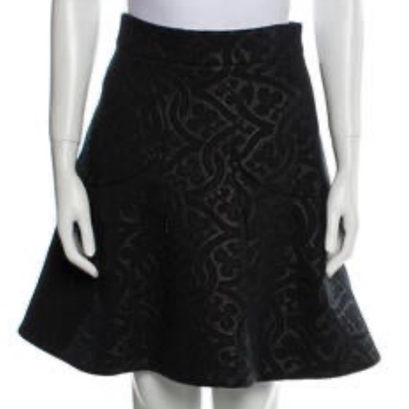 ZAC Zac Posen Black Skirt- Size 6 - Picture 7 of 16